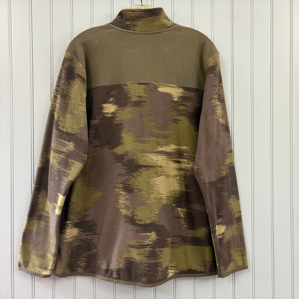 The North Face Fleece Pullover XL Green - Picture 6 of 8